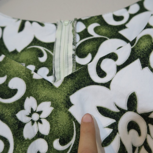 Hilo Hattie‎ Hawaiian Dress Floral Tiki Resort Tropical Sleeveless - Picture 4 of 10